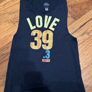 Raw Threads Athletics Love 39.3 Goofy Challenge runDisney marathon tank top